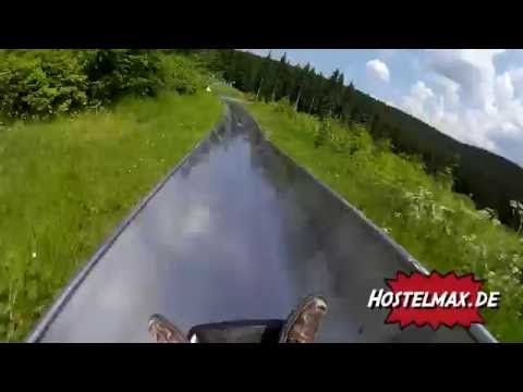 Sommerrodelbahn Mühlleiten Klingenthal Vogtland HD - Hostelmax testet